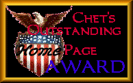 Chet's Eagle Award