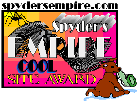 Spyder's Cool Site Award